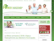 Tablet Screenshot of afnoo.org